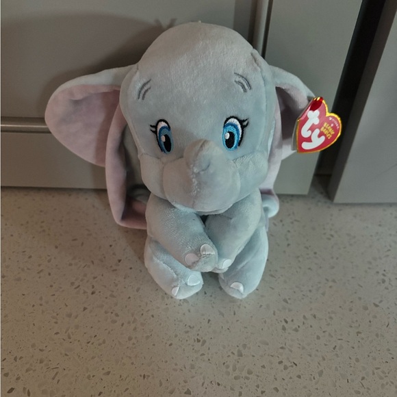 Disney Other - TY Dumbo Beanie Baby Plush Toy 7”